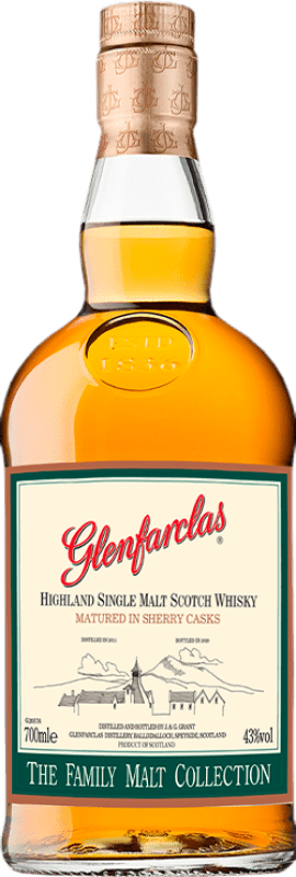 免费送货 | 单一麦芽威士忌 Glenfarclas Vintage 苏格兰 英国 70 cl
