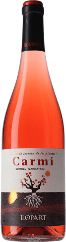 11,95 € | Vino Rosado Llopart Carmí D.O. Penedès Cataluña España Garnacha, Sumoll Eco — Ecológico 75 cl