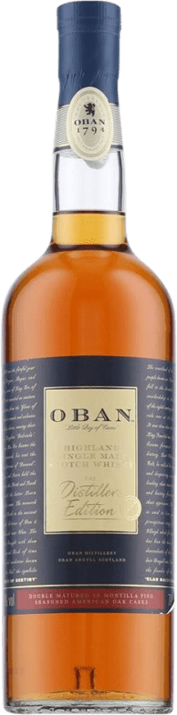 免费送货 | 威士忌单一麦芽威士忌 Oban The Distillers Edition 2004/2018 苏格兰 英国 70 cl