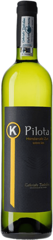 10,95 € | Белое вино Txomin Etxaniz Txacolí K Pilota Страна Басков Испания Hondarribi Zuri 75 cl