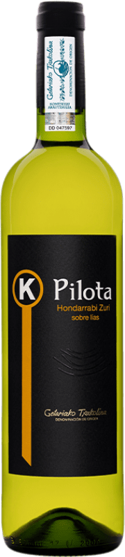 10,95 € | White wine Txomin Etxaniz Txacolí K Pilota D.O. Getariako Txakolina Basque Country Spain Hondarribi Zuri 75 cl