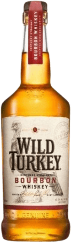 Envio grátis | Whisky Bourbon Wild Turkey Estados Unidos 1 L