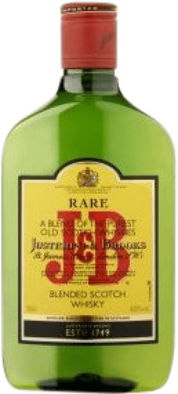 Kostenloser Versand | Whiskey Blended J&B Pet Schottland Großbritannien Medium Flasche 50 cl