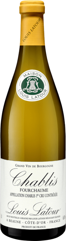 送料無料 | 白ワイン Louis Latour Fourchaume 1er Premier Cru A.O.C. Chablis ブルゴーニュ フランス Chardonnay — シャルドネ 75 cl