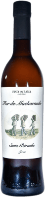 送料無料 | 強化ワイン Santa Petronila Fino en Rama Flor de Macharnudo D.O. Jerez-Xérès-Sherry アンダルシア スペイン Palomino Fino ボトル Medium 50 cl