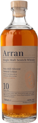 Whisky Single Malt Isle Of Arran Escocia Sin Filtrar 10 Años 70 cl