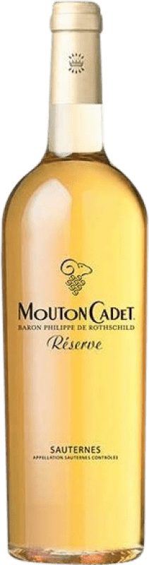 免费送货 | 白酒 Philippe de Rothschild Mouton Cadet A.O.C. Sauternes 波尔多 法国 Sauvignon White, Sémillon, Muscadelle 半瓶 37 cl