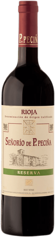 29,95 € Бесплатная доставка | Красное вино Hermanos Peciña Señorío de P. Peciña Резерва D.O.Ca. Rioja