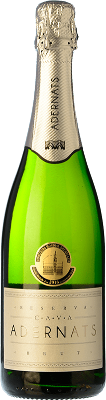 10,95 € | 白起泡酒 Adernats 香槟 预订 D.O. Cava 西班牙 Macabeo, Xarel·lo, Parellada 75 cl