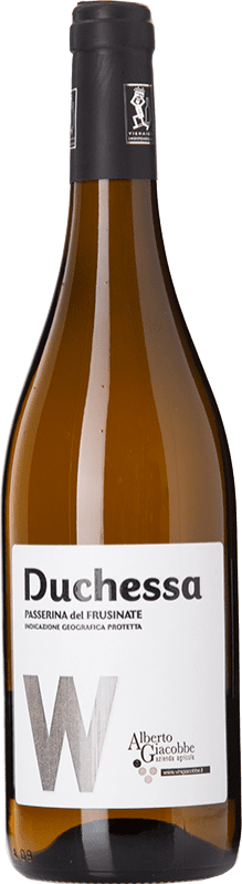 Envoi gratuit | Vin blanc Alberto Giacobbe Duchessa I.G.T. Frusinate Lazio Italie Passerina 75 cl