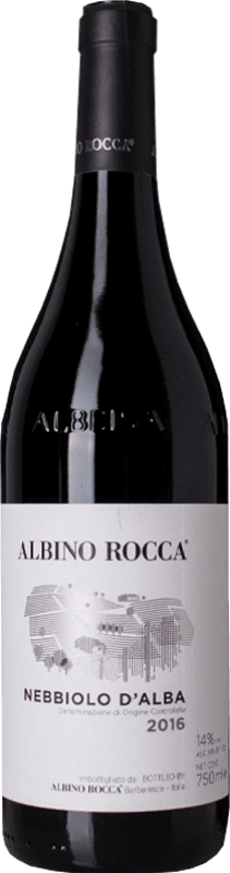 19,95 € | 红酒 Albino Rocca D.O.C. Nebbiolo d'Alba 皮埃蒙特 意大利 Nebbiolo 75 cl