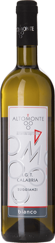 Бесплатная доставка | Белое вино Altomonte Bianco Suggianzi I.G.T. Calabria Calabria Италия Malvasía, Insolia, Muscat White 75 cl