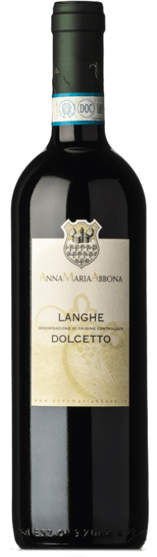 Free Shipping | Red wine Anna Maria Abbona D.O.C. Langhe Piemonte Italy Dolcetto 75 cl