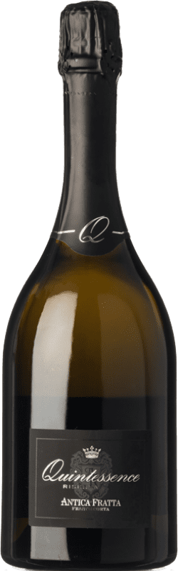 Бесплатная доставка | Белое игристое Fratta Quintessence Экстра-Брут Резерв D.O.C.G. Franciacorta Ломбардии Италия Pinot Black, Chardonnay 75 cl