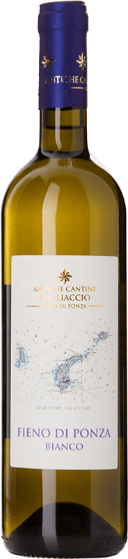 Envio grátis | Vinho branco Migliaccio Fieno di Ponza Bianco I.G.T. Lazio Lácio Itália Forastera, Biancolella 75 cl