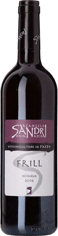 Free Shipping | Red wine Arcangelo Sandri Frill 201 I.G.T. Vigneti delle Dolomiti Trentino-Alto Adige Italy Schiava 75 cl