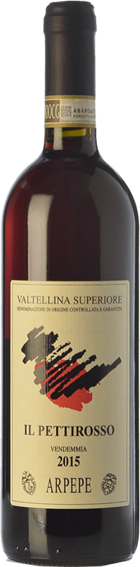 35,95 € | Vin rouge Ar.Pe.Pe. Il Pettirosso D.O.C.G. Valtellina Superiore Lombardia Italie Nebbiolo 75 cl
