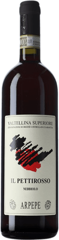 Envoi gratuit | Vin Rouge Ar.Pe.Pe. Il Pettirosso Supérieur D.O.C. Valtellina Lombardia Italie Nebbiolo 75 cl