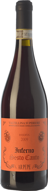 63,95 € | Red wine Ar.Pe.Pe. Inferno Sesto Canto Reserve D.O.C.G. Valtellina Superiore Lombardia Italy Nebbiolo 75 cl
