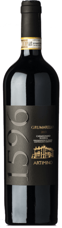 Free Shipping | Red wine Artimino Grumarello Reserve D.O.C.G. Carmignano Tuscany Italy Merlot, Syrah, Cabernet Sauvignon, Sangiovese 75 cl