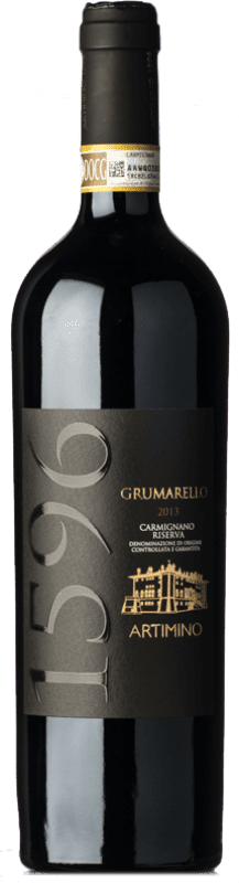 Envoi gratuit | Vin rouge Artimino Grumarello Réserve D.O.C.G. Carmignano Toscane Italie Merlot, Syrah, Cabernet Sauvignon, Sangiovese 75 cl