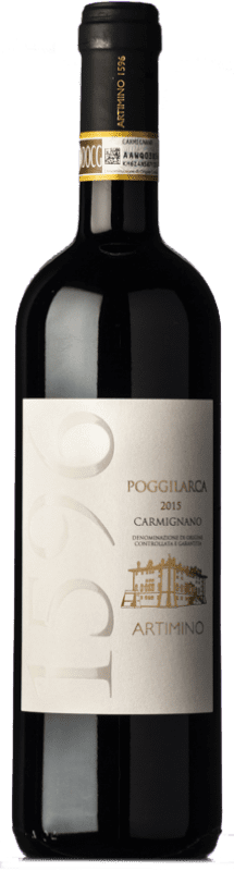 Free Shipping | Red wine Artimino Poggilarca D.O.C.G. Carmignano Tuscany Italy Merlot, Cabernet Sauvignon, Sangiovese 75 cl