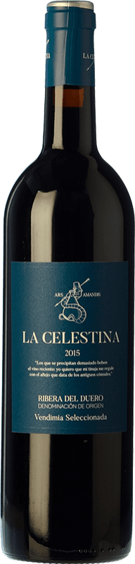 18,95 € Free Shipping | Red wine Atalayas de Golbán La Celestina Vendimia Seleccionada Reserva D.O. Ribera del Duero Castilla y León Spain Tempranillo Bottle 75 cl
