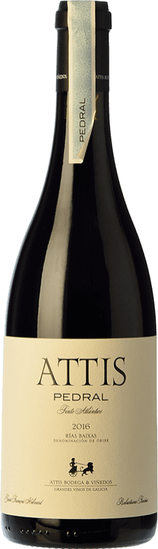 34,95 € | Red wine Attis Crianza D.O. Rías Baixas Galicia Spain Pedral Bottle 75 cl