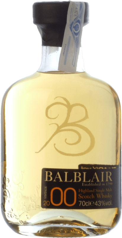 52,95 € | Whiskey Single Malt Balblair Hochland Großbritannien 70 cl