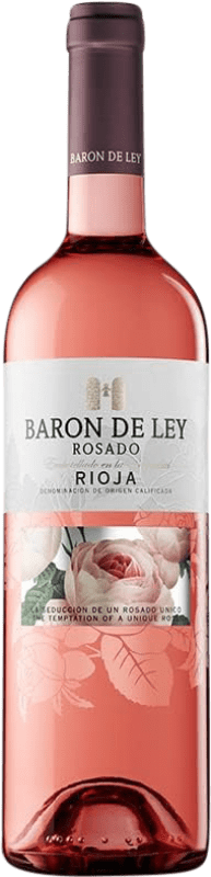7,95 € | 玫瑰酒 Barón de Ley Rosado D.O.Ca. Rioja 拉里奥哈 西班牙 Tempranillo, Grenache 75 cl