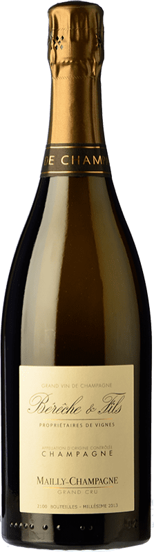 145,95 € Envio grátis | Espumante Branco Bérêche Mailly Brut Nature — Bruto Natural Grand Cru A.O.C. Champagne