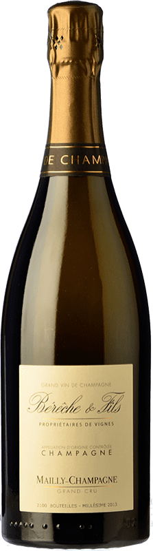 Kostenloser Versand | Weißer Sekt Bérêche Mailly Grand Cru Brut Natur A.O.C. Champagne Champagner Frankreich Chardonnay 75 cl