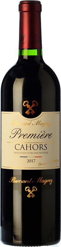 12,95 € Free Shipping | Red wine Bernard Magrez Premiere Cahors Roble I.G.P. Vin de Pays Languedoc Languedoc France Syrah, Grenache, Carignan, Mourvèdre Bottle 75 cl