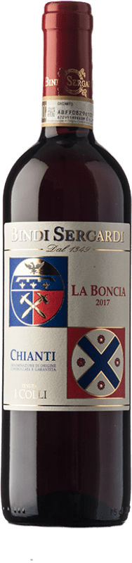 Free Shipping | Red wine Bindi Sergardi La Boncia D.O.C.G. Chianti Tuscany Italy Sangiovese 75 cl