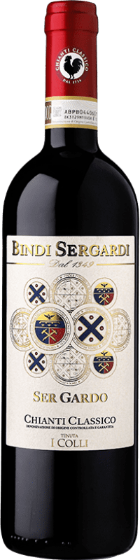 免费送货 | 红酒 Bindi Sergardi I Colli Ser Gardo D.O.C.G. Chianti Classico 托斯卡纳 意大利 Sangiovese 75 cl