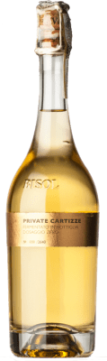 Bisol Metodo Classico Pas Dosé Private Glera ブルットの自然 Prosecco di Valdobbiadene Superiore di Cartizze 75 cl