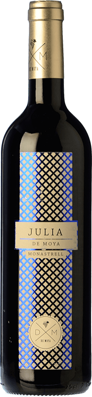 19,95 € | Red wine Bodega de Moya Julia Aged D.O. Utiel-Requena Valencian Community Spain Monastrell 75 cl