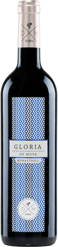 Free Shipping | Red wine Bodega de Moya Gloria Aged D.O. Utiel-Requena Valencian Community Spain Monastrell 75 cl