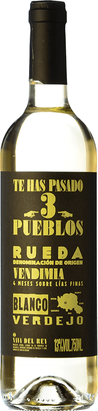 免费送货 | 白酒 Díaz Bayo Te Has Pasado 3 Pueblos D.O. Rueda 卡斯蒂利亚莱昂 西班牙 Verdejo 75 cl