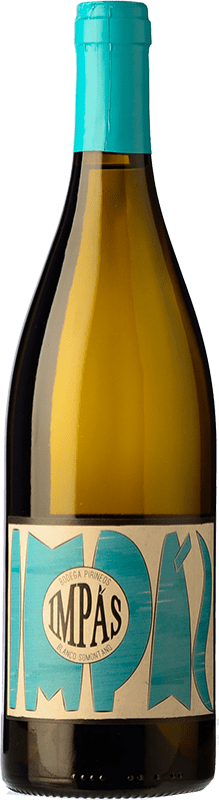 Бесплатная доставка | Белое вино Pirineos Impás старения D.O. Somontano Арагон Испания Viognier 75 cl