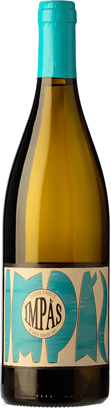 7,95 € Free Shipping | White wine Pirineos Impás Aged D.O. Somontano