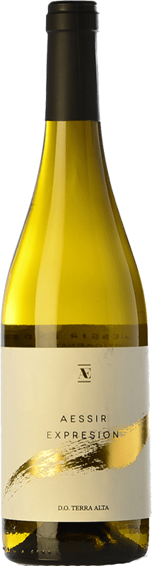 Envio grátis | Vinho branco Aessir Expresión Blanco Crianza D.O. Terra Alta Catalunha Espanha Grenache Branca 75 cl