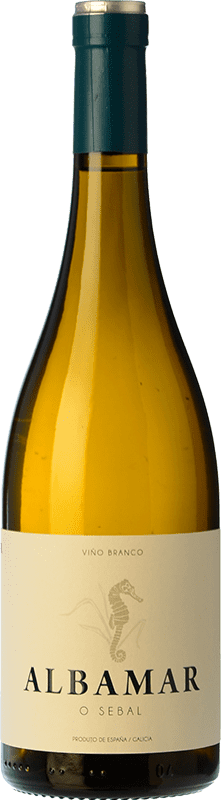 16,95 € Envio grátis | Vinho branco Albamar O Sebal