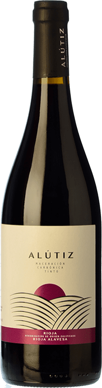 Free Shipping | Red wine Alútiz Maceración Carbónica Young D.O.Ca. Rioja The Rioja Spain Tempranillo, Viura 75 cl