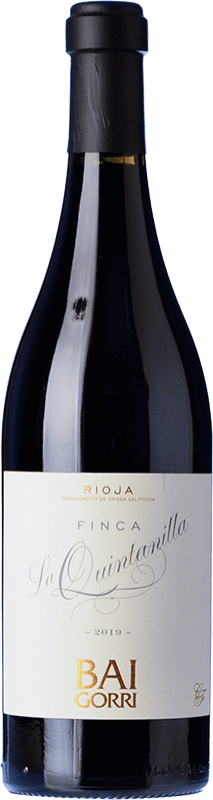 36,95 € Free Shipping | Red wine Baigorri Finca La Quintanilla Reserva D.O.Ca. Rioja The Rioja Spain Tempranillo Bottle 75 cl