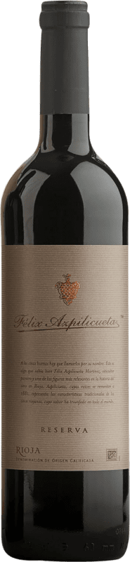16,95 € Free Shipping | Red wine Campo Viejo Félix Azpilicueta Reserva D.O.Ca. Rioja The Rioja Spain Tempranillo, Graciano, Mazuelo Bottle 75 cl