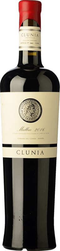 26,95 € | Red wine Clunia Aged I.G.P. Vino de la Tierra de Castilla y León Castilla y León Spain Malbec Bottle 75 cl