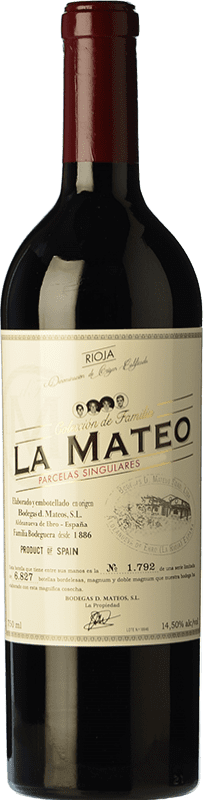 32,95 € | Красное вино La Mateo Parcelas Singulares Non Filtrato — Нефильтрованный Crianza — Крианса D.O.Ca. Rioja Ла-Риоха Испания Tempranillo — Темпранильо, Garnacha — Гренаш, Mazuelo — Масуэло 75 cl