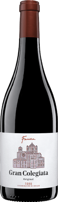 Free Shipping | Red wine Fariña Gran Colegiata Original Reserve D.O. Toro Castilla y León Spain Tinta de Toro 75 cl