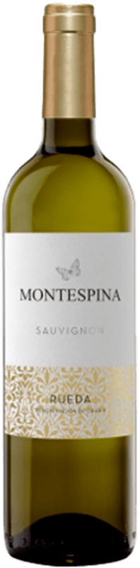 Envoi gratuit | Vin blanc Fuentespina Montespina D.O. Rueda Castille et Leon Espagne Sauvignon 75 cl